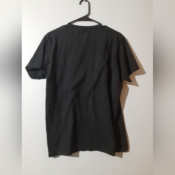 Guns N Roses Black Graphic T-Shirt Short Sleeve Mem's Size L band Tour Rock - Picture 3 of 4